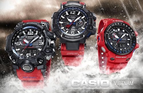 Đồng hồ Casio G-Shock Mudmaster GWG-1000RD-4A Nổi bật khi đeo trên tay bạn